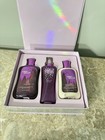 Vtg Bath   Body Works Lotion Wash Gel Fragrance Spray Mist Twilight Woods 3 Set