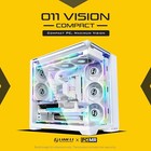 Compact White-steel-tempered Glass Atx Mid Tower Computer Case-back Connect Supp