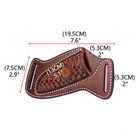 Tourbon Slanted Pancake Knife Sheath Fixed Blade Belt Holster Hunting Camping Us
