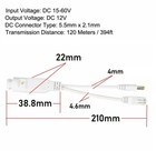Power Over Ethernet Kit Poe  48v Injector  12v Active Splitter  For Ip Camera Ap