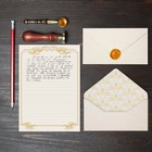 90 Pieces Stationery Set With Envelopes 60 Vintage-style Paper Sheets   30