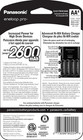 Panasonic K-kj17khca4a Advanced Individual Cell Battery Charger Pack With 4 Aa E