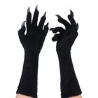 Halloween Costume Paw Gloves Witch Claw Gloves Long Gloves With Fingernails