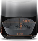 Air Fryer Silicone Liners For Most 1-2 Qt Mini 5 5  Multiple Colors 