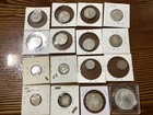 Vintage Canadian Silver Coin Lot   16  Coins Total  925   800   500 1918-1973