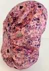Pink Purple Print Medical No Band Bouffant Scrub Cap Surgery Hat