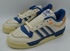 Adidas Womens Size 7 5 Rivalry 86 Low Blue Cream White Leather Shoes Sneakers
