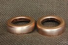 2 Lightning Rod Ball End Caps Solid Copper New Replacement 1 9 16 X 1 1 16 Large