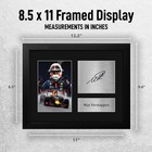 Hwc Trading Max Verstappen Formula 1 Framed Gifts Printed Signed Autograph