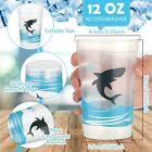 Bokon Shark Cups 12 Oz Reusable Plastic Cup Birthday Party Decorations  48 Pcs 