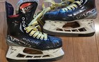 Bauer Vapor 3x Hockey Skates With New Ls Pulse Titanium Runners Size 7 Fit 2