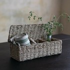 Hand-woven Seagrass Basket New Home Decor Kitchen Bathroom