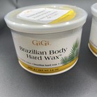 Lot Of 2 Gigi Brazilian Body Hard Wax Suitable For Sensitive Skin 14oz