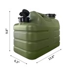 3 Gallon Water Container With Spigot  Portable Camping Water Jug  Bpa Free Wa   