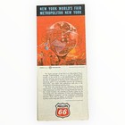 Phillips 66 1964 1965 New York Worlds Fair Road Map Metropolitan Ny Vintage