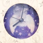 Vintage 2000 Tri-coastal Design Angel Celestial Desk Clock Drawer Whimsigoth