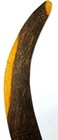 Vintage Aboriginal Decorated Hunting Boomerang  Mulga Wood  Australia 18 5  Long