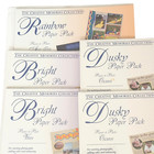 Creative Memories 10x12 Paper Pack W duplicates Lot Of 5 Rainbow Bright   Dusky