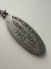 Vintage Ford Keychain Taurus E Sable Launch Year 1985 Key Fob Metal