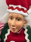 Winward Holiday Posable Fairy Elf Pixie Winged Doll Christmas Wings Red Cute       