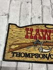 Vintage Thompson Center Arms Hawken Embroidered Patch Black Powder Rifle