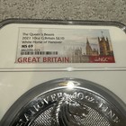10 Oz Silver Coin Queens Beasts White Horse Of Hanover 2021 Ms69 G Britain Ngc