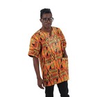 Unisex Dashiki Top With Embroidery
