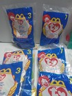 1999 Ty Mini Beanie Babies Mcdonald s Happy Meal Lot Of 16 New