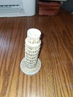 Leaning Tower Of Pisa Travel Souvenir Vtg Italy  Resin Statue Collectible