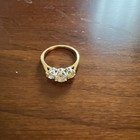 14k Yellow Gold Diamond Ring