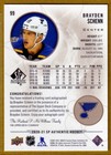 2020-21 Sp Authentic Limited Autographs  99 Brayden Schenn Auto  St  Louis Blues