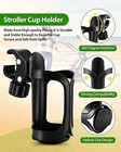 Universal For Wheelchair Walker Rollator Bike Stroller 360   Beverage Cup Holder