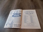 Vintage 1946 1947 San Francisco Opera Association  Ballet Theatre Program