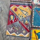 Vintage Tobacco Felts Rugs Lot 6 Country Flags Carpets