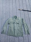Vintage Usmc P-53 Hbt Jacket Korean War Stencil Named P53 Jacket
