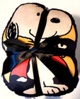 Halloween Peanuts Snoopy   Woodstock Plush Throw Pillows 9  X 12  - Set Of 3