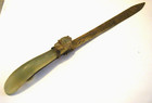 11  Engraved Brass Antique Chinese Jade Dragon Handle Belt Hook Letter Opener