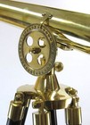 Gtiffith Brass Telescope On Tripod - Telescope On Wooden Tripod - Nautical