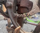 Vintage Original Cast Iron Hand-1800s Pease And Co  Apple Peeler And Corer