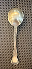 Towle Old Master Sterling Serving Spoon Monogram V 5 75  Estate Vintage