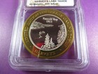 Casino Silver Token Harvey s Lake Tahoe Emerald Bay 1913 Graded Ms69 By Icg