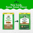 Set 3 Greenies Pill Pockets Natural Dog Treats Peanut Butter Flavor Capsule 60ct