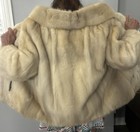 Vintage Natural Ranch Mink Fur Coat