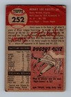 1953 Topps  252 Hank Foiles Low Grade Vintage High   Baseball Card