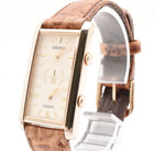  near Mint  Seiko Lucent 1f2w-5a00 Dual Time Gold Vintage Women s Watch Japan
