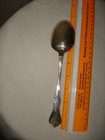 Flatware Rose Cascade By Reed   Barton Sterling Silver 1 Pc Large Spoon 8 5 