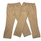 Boys Size 12 Children   s Place Stretch Pull On Chino Pants 2 Pack Bundle Euc