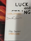 David Gilmour Signed Book Luck And Strange Uk First Edition Hardcover 