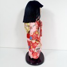 Vintage Japanese Ichimatsu Ningyo Doll 17 5    Red Floral Kimono Japan