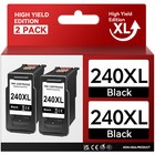 Pg-240xl Cl-241xl Black Color Ink Cartridge For Canon Pixma Mg3620 Mg3520 Mg3120